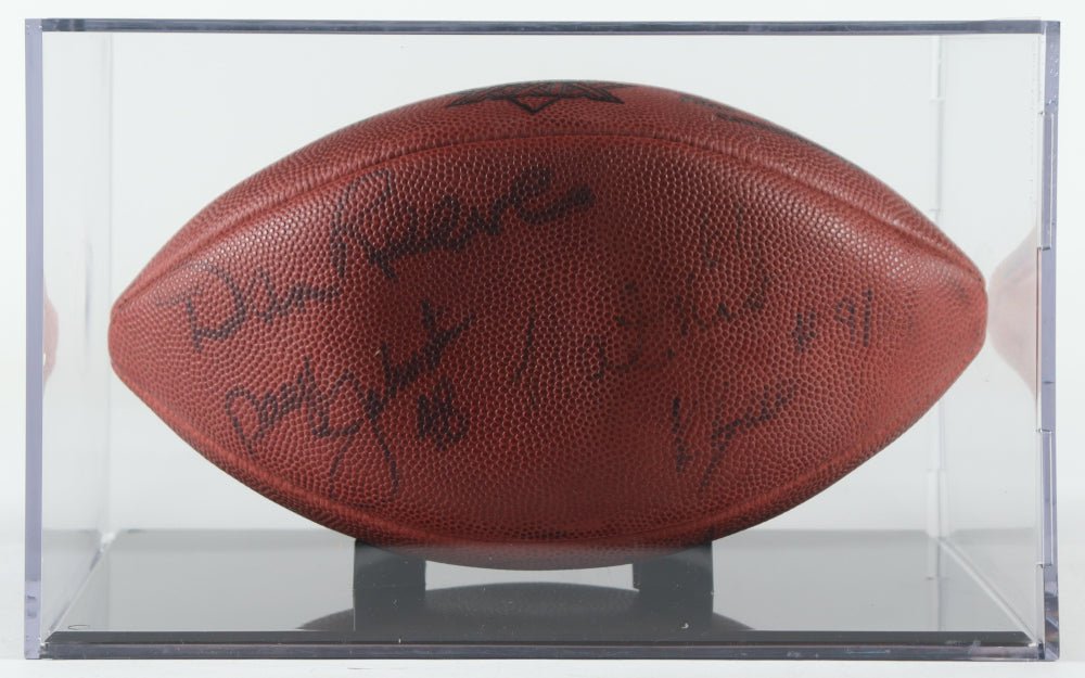 Pro Football Greats Signed Super Bowl XXIX Football, 8 Signatures (PSA), Autographed Ball (view 4)