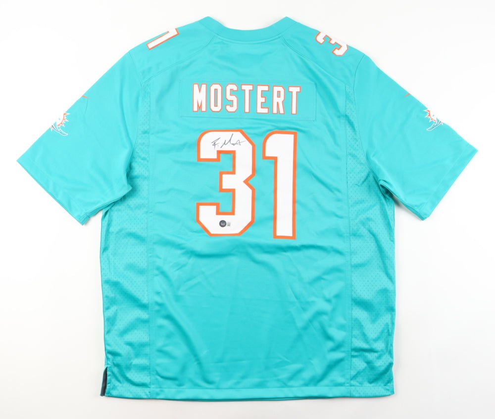 Raheem Mostert Signed Dolphins Jersey (Beckett) (view 4)