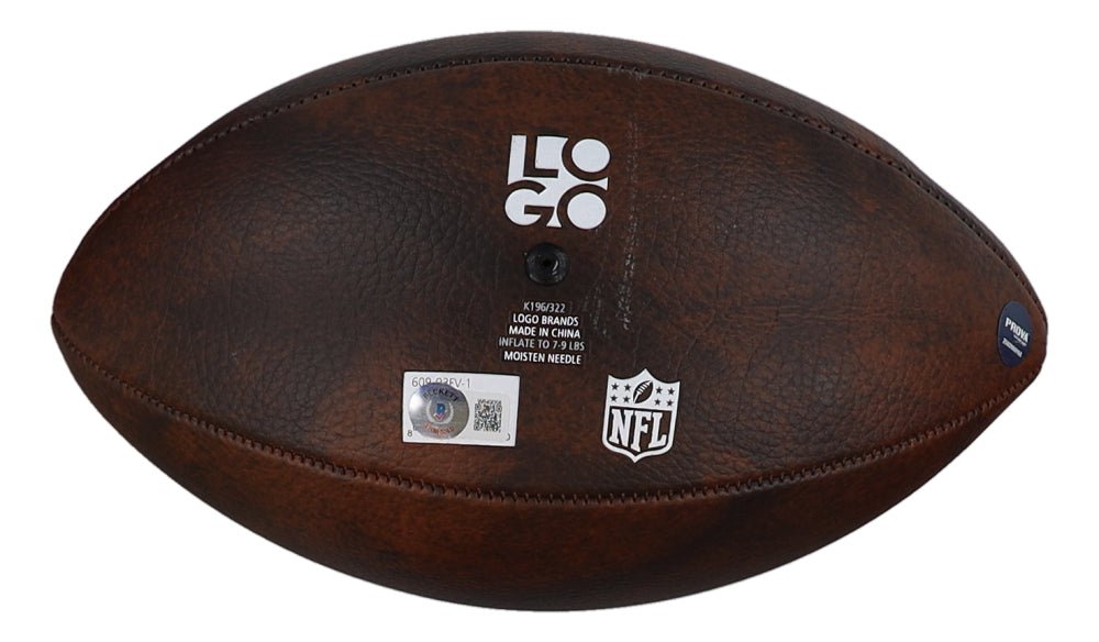 Randy White Signed Cowboys Logo Football Inscribed "HOF 94" (Beckett & Prova), Autographed Ball