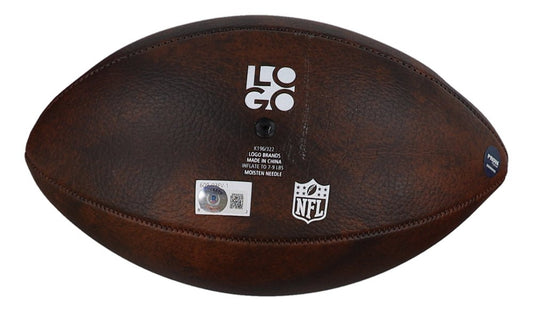 Randy White Signed Cowboys Logo Football Inscribed "HOF 94" (Beckett & Prova) - Price Is Right Miami