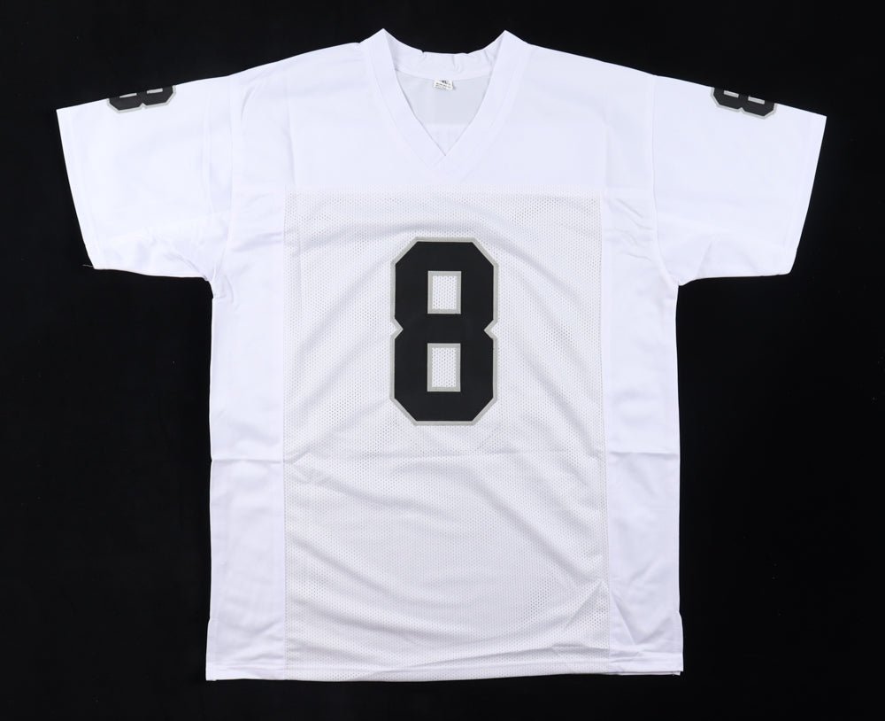 Ray Guy Signed Jersey Inscribed "HOF-14" (JSA) - Price Is Right Miami