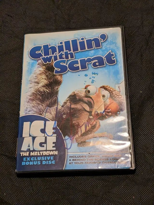 Ray Romano "Chillin' with Scrat" Signed DVD Sleeve with coa 126833 - Price Is Right Miami