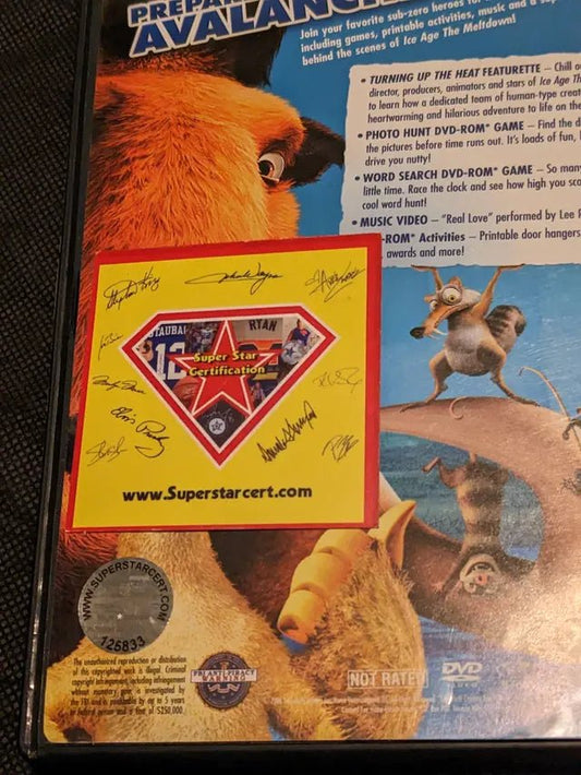 Ray Romano "Chillin' with Scrat" Signed DVD Sleeve with coa 126833 - Price Is Right Miami
