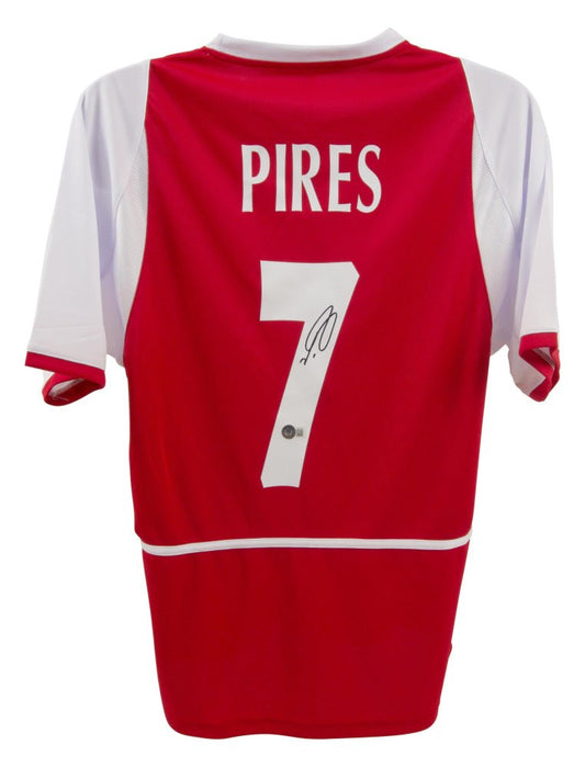 Robert Pires Signed Arsenal Jersey (Beckett) - Price Is Right Miami