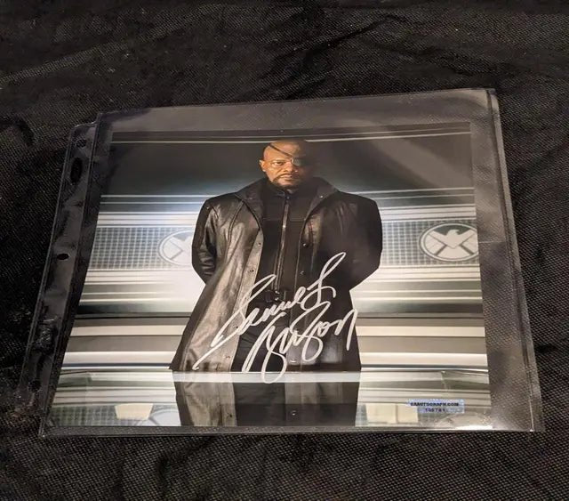 Samuel L jackson autographed 8x10 photo with coa - Price Is Right Miami