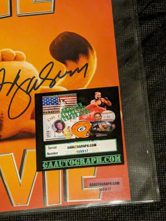 Samuel L Jackson Garfield The Movie autographed 8x10 photo with coa - Price Is Right Miami