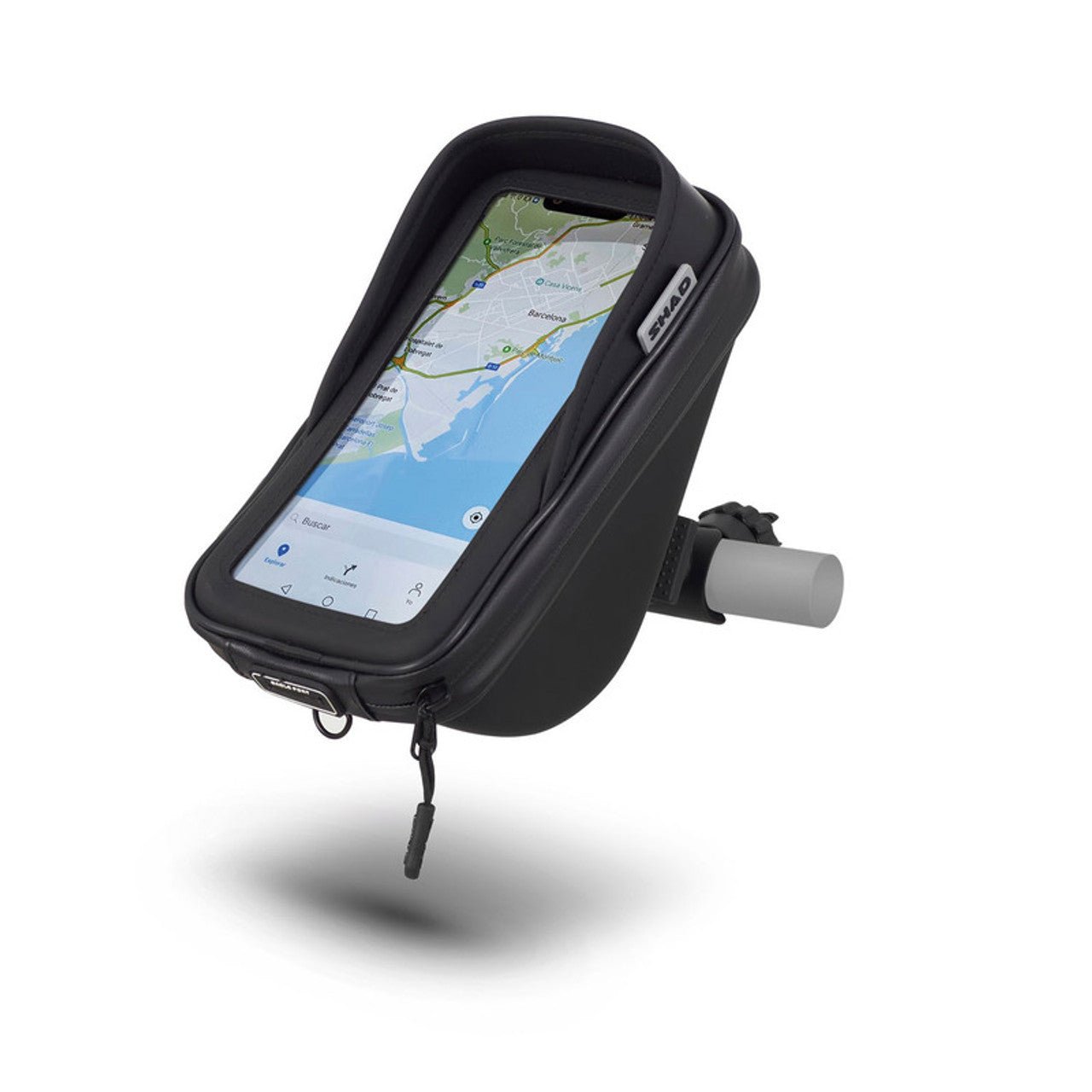 Shad SG76 Handlebar Smartphone Holder with Pocket, 180 x 90 mm, Sports Accessories