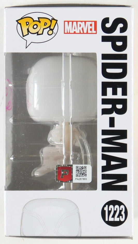 Shameik Moore Signed "Spider-Man: Across The Spiderverse" #1223 Translucent Spider-Man Funko Pop! Vinyl Figure (PA) - Price Is Right Miami