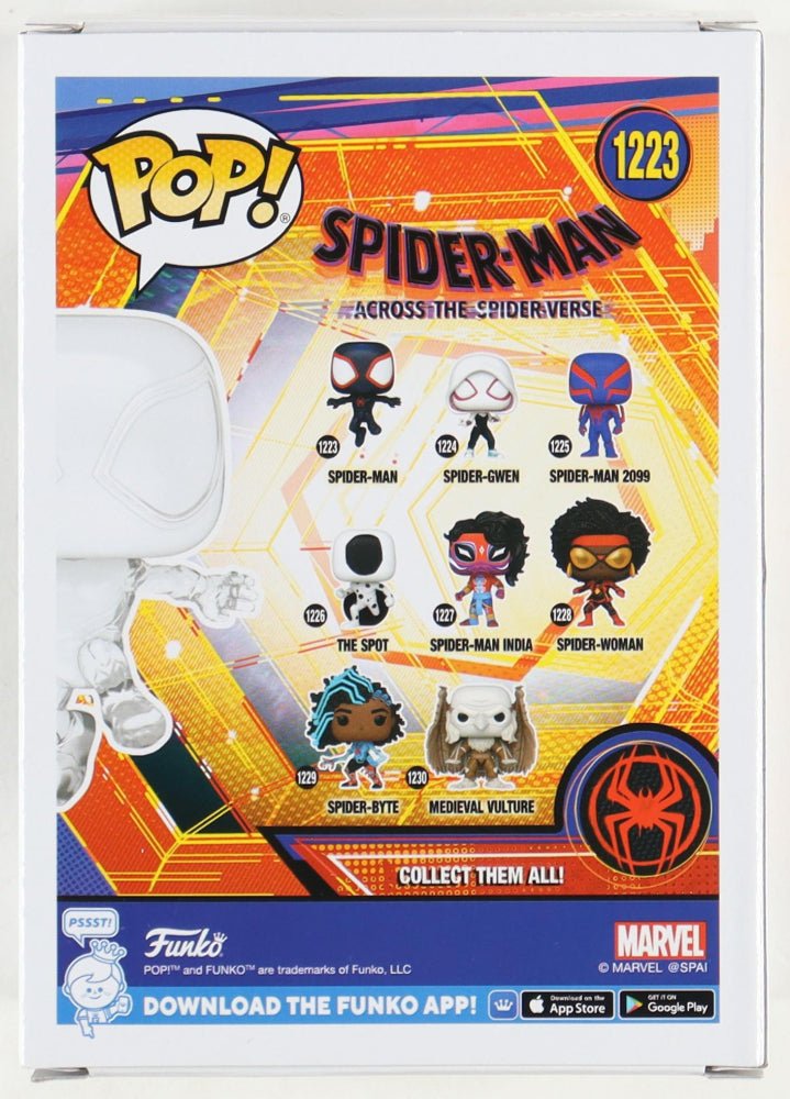 Shameik Moore Signed Spider-Verse Funko Pop #1223 (PA COA) (view 3)