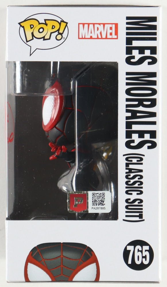 Shameik Moore Signed Miles Morales Funko Pop #765 (PA COA) (view 2)