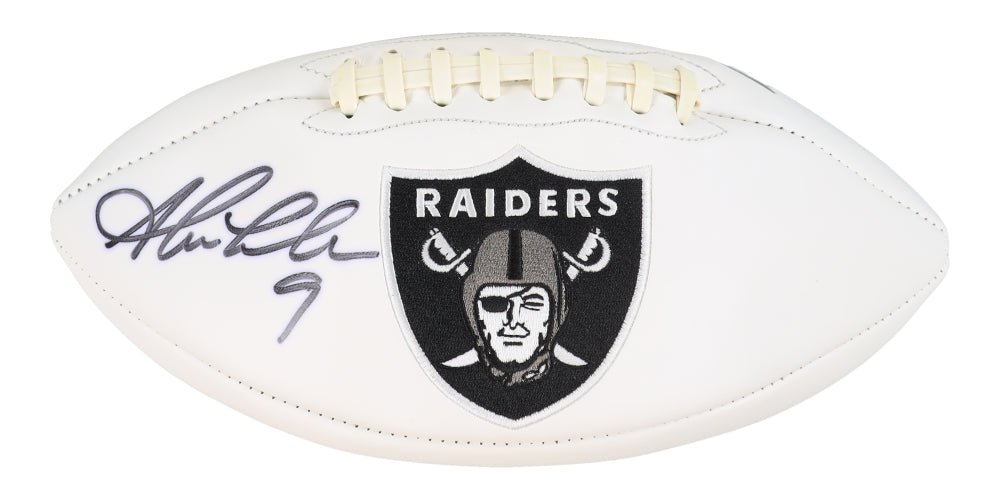 Shane Lechler Signed Raiders Logo Football (Beckett), Autographed Ball