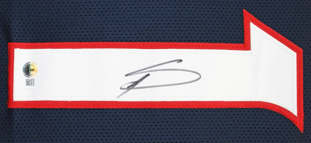 Stefon Diggs Signed Jersey (Beckett) Houston Texans (view 2)
