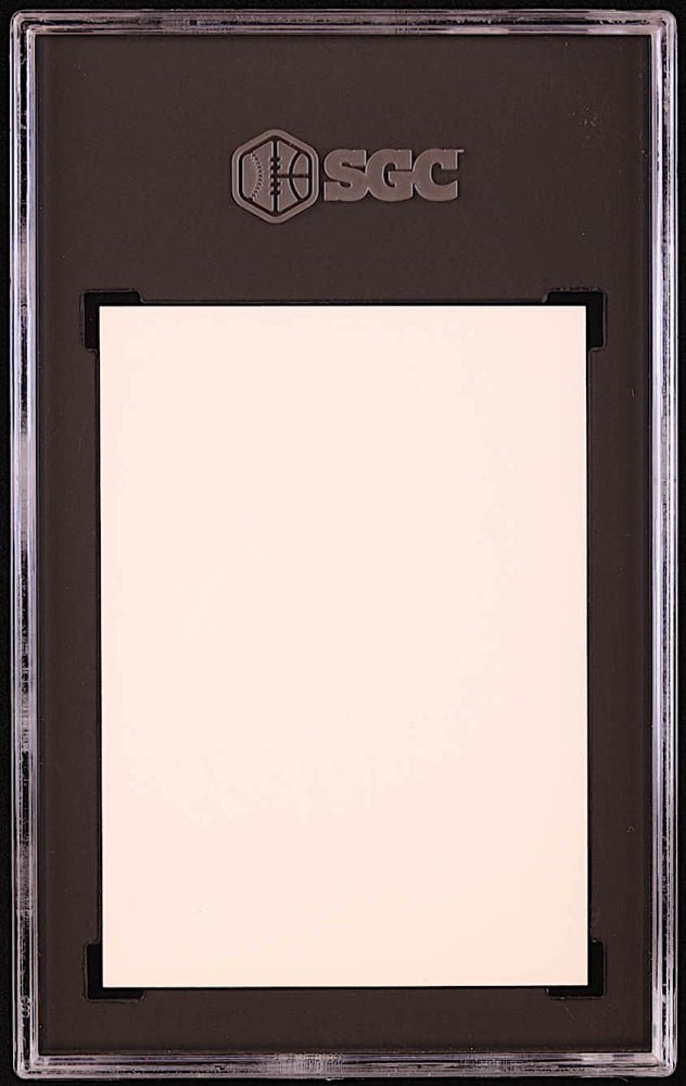 Stephen Curry 2022 Leaf Legends Gold Blank Back #LA02 #1/1 (SGC Authentic), Sports Card (view 2)
