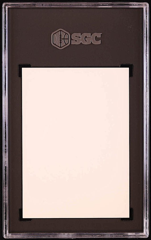 Stephen Curry 2022 Leaf Legends Gold Blank Back #LA02 #1/1 (SGC Authentic) - Price Is Right Miami