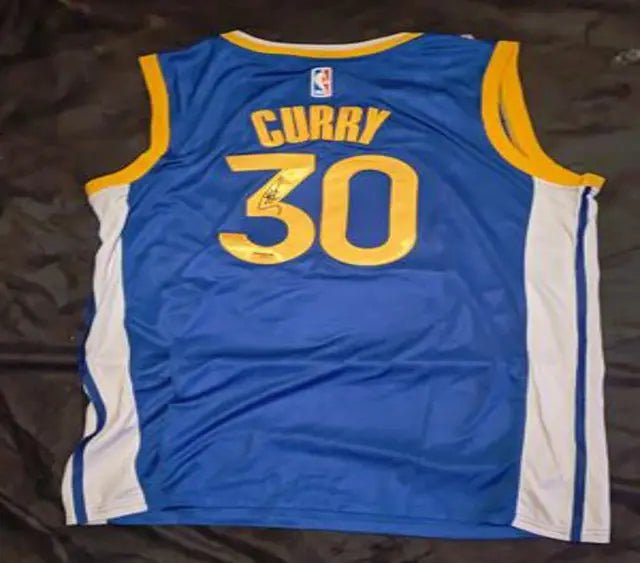 Stephen Curry autographed jersey with coa (view 4)