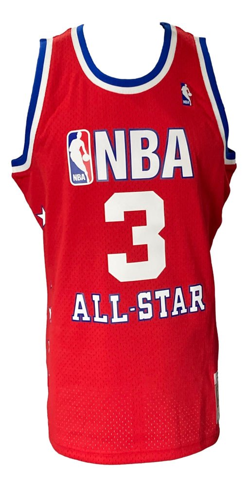 Stephon Marbury Signed All-Star Game Mitchell & Ness Jersey (Beckett) Beckett Witnessed (view 3)