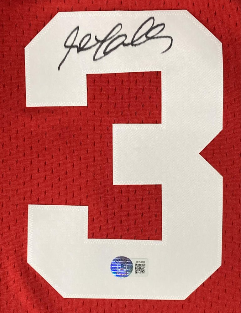 Stephon Marbury Signed All-Star Game Mitchell & Ness Jersey (Beckett) Beckett Witnessed (view 2)