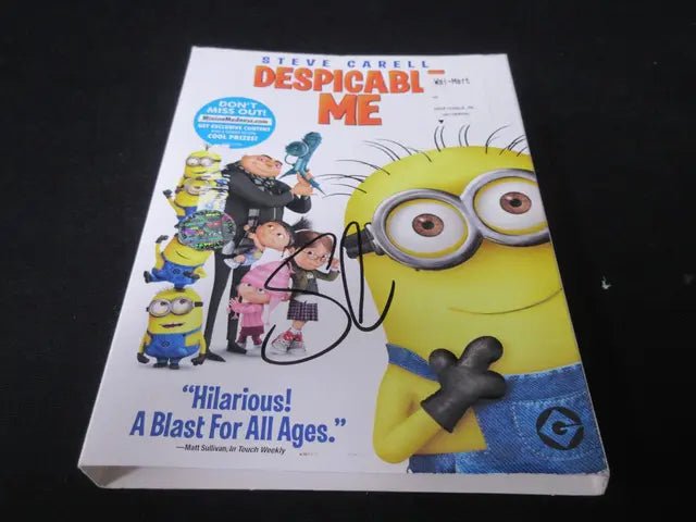 Steve Carell Signed DVD Dust Cover (SSC COA), Autographed Memorabilia (view 2)