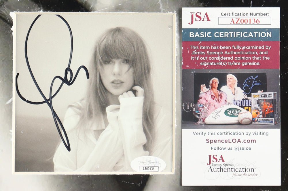Taylor Swift Signed Custom "The Tortured Poets Department" CD Album Insert Display (JSA), Autographed Memorabilia (view 2)