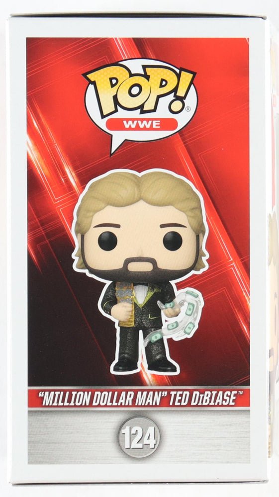 Ted DiBiase Signed WWE Funko Pop #124 (JSA) (view 4)