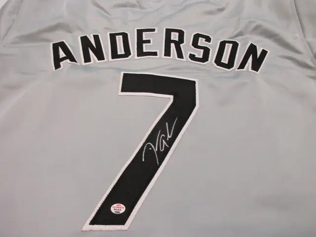 Tim Anderson White Sox Signed Jersey (PAAS COA)