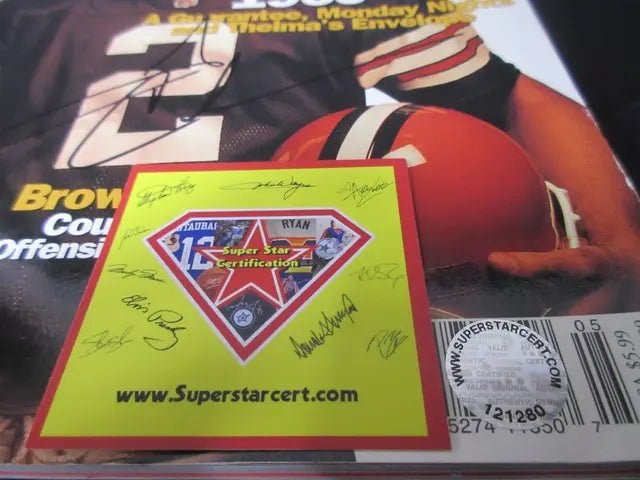 Tim Couch Signed Magazine SSC COA, Autographed Memorabilia