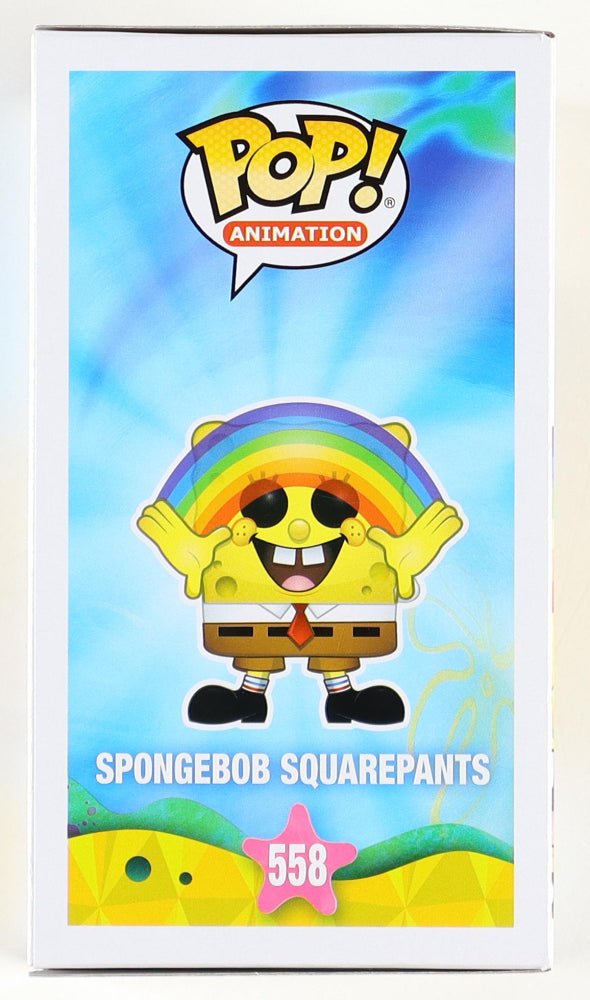 Tom Kenny Signed "Spongebob Squarepants" #558 Funko Pop! Inscribed "SB 25" (PA) (view 3)