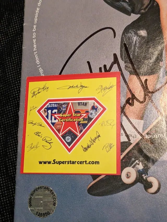 Tony Hawk Signed Comic Book with coa, Autographed Memorabilia (view 2)
