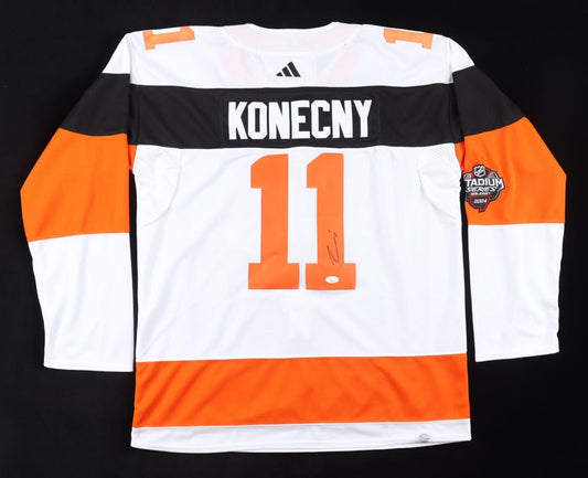 Travis Konecny Signed Jersey (JSA) - Price Is Right Miami