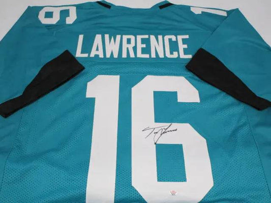 Trevor Lawrence of the Jacksonville Jaguars signed autographed football jersey PAAS COA 372 - Price Is Right Miami