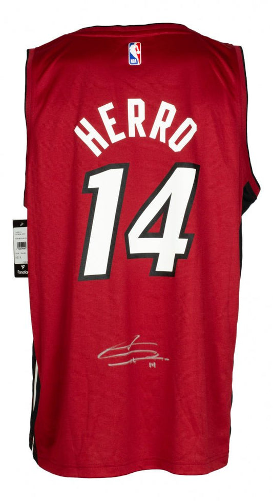Tyler Herro Signed Authentic Fanatics Heat Jersey (JSA) - Price Is Right Miami
