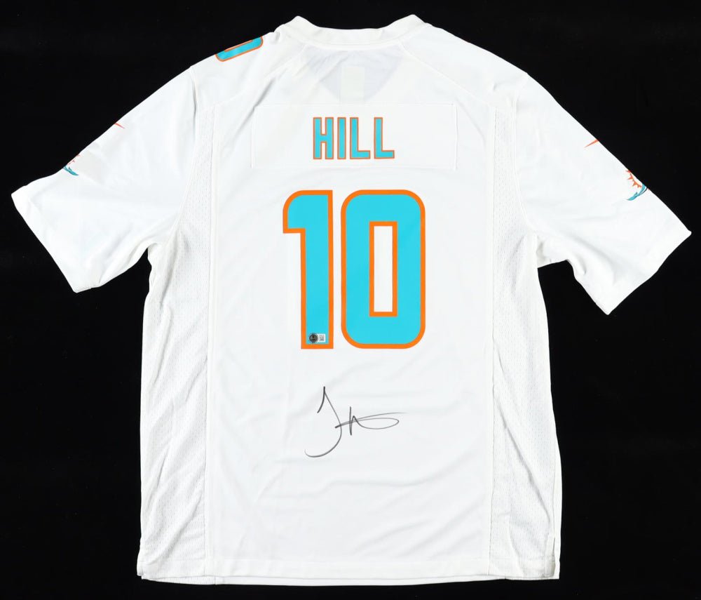 Tyreek Hill Signed Dolphins Nike Jersey (Beckett) (view 3)