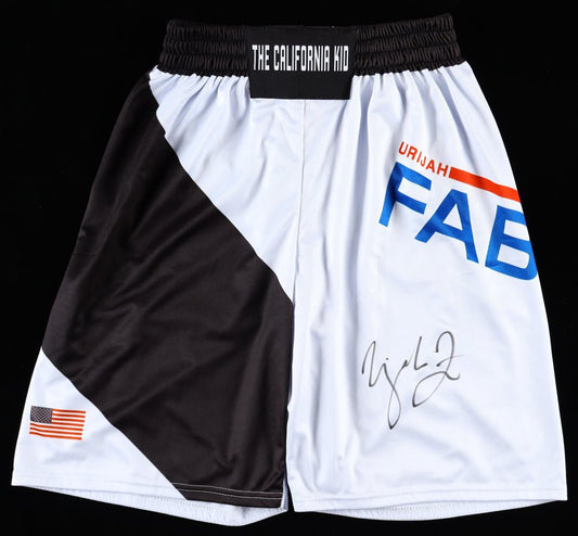 Urijah Faber Signed UFC Fight Shorts (Beckett) - Price Is Right Miami