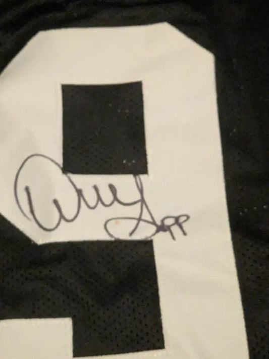 Warren Sapp Signed Autographed Black Custom Jersey With Fivestar Grading COA - Price Is Right Miami