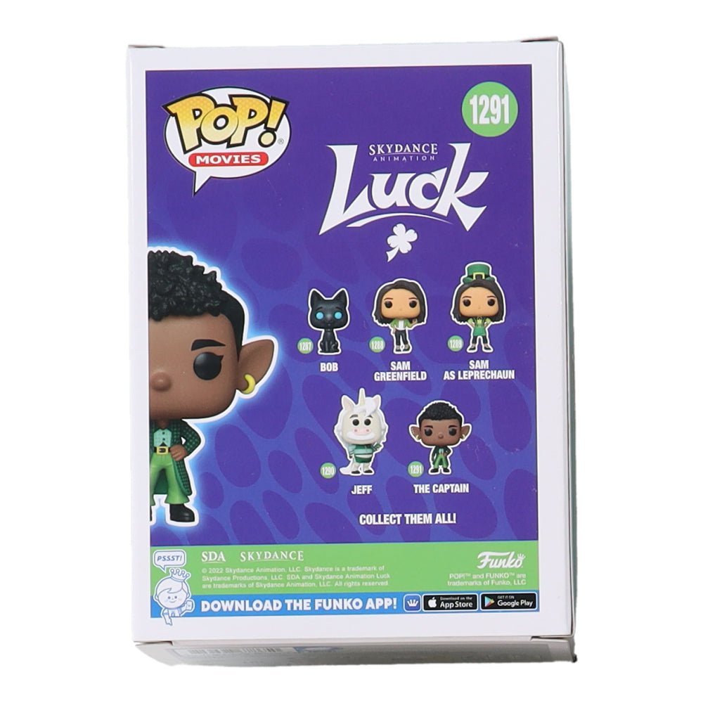 Whoopi Goldberg Signed Luck Captain Funko Pop #1291 (Beckett) (view 3)