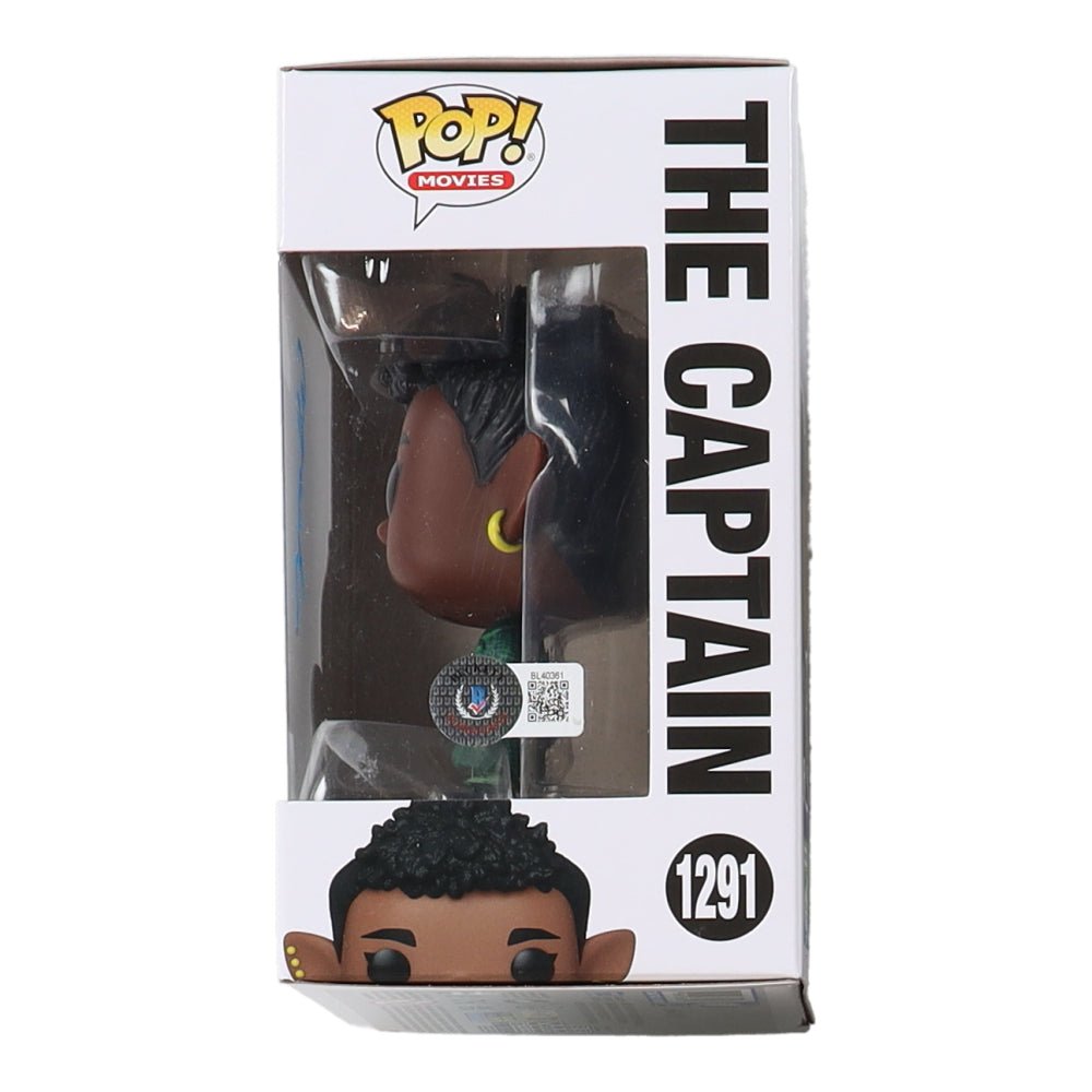 Whoopi Goldberg Signed Luck Captain Funko Pop #1291 (Beckett) (view 4)