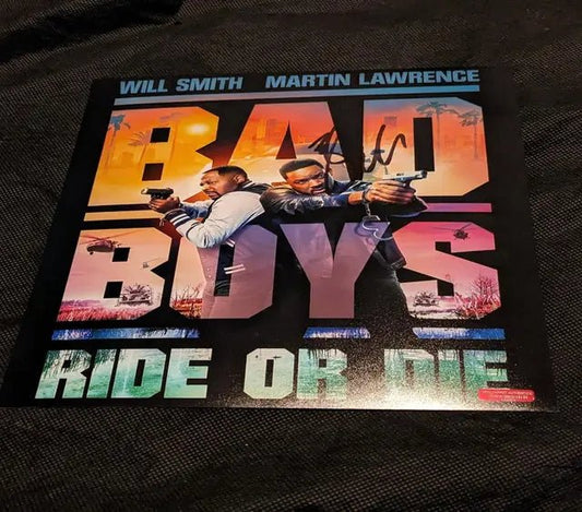 Will Smith "Bad Boys, Ride or Die" Autographed Signed 8x10 Photograph with COA - Price Is Right Miami