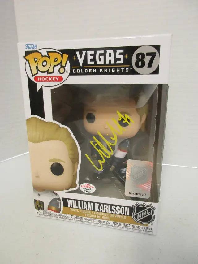 William Karlsson Golden Knights Signed Funko Pop (PAAS COA) (view 2)