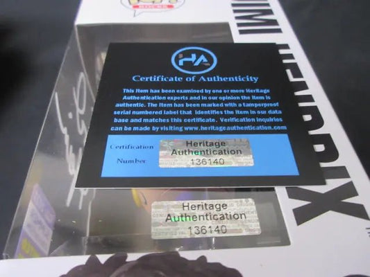 Wood Harris Signed Jimi Hendrix 311 Funko Pop Rocks Heritage COA - Price Is Right Miami