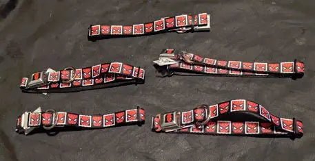 x5 Spiderman marvel buckle collar lot - Price Is Right Miami