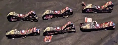 x6 Snap Leash marvel lot, has; hulk, captain america and iron man - Price Is Right Miami