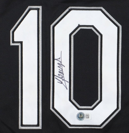 Yoan Moncada Signed Jersey XL(Beckett) Chicago White Sox - Price Is Right Miami