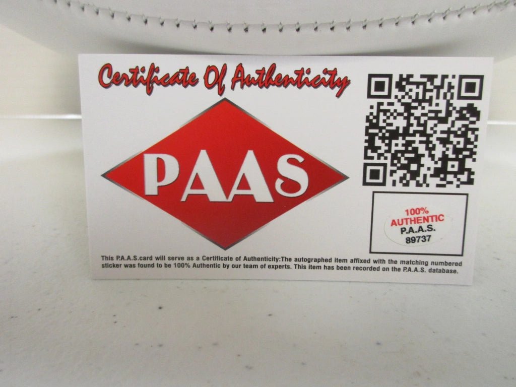 Sauce Gardner Jets Signed Logo Football (PAAS COA), Autographed Ball (view 2)