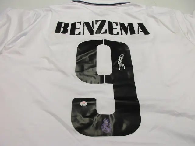 Karim Benzema Signed Soccer Jersey (PAAS COA)