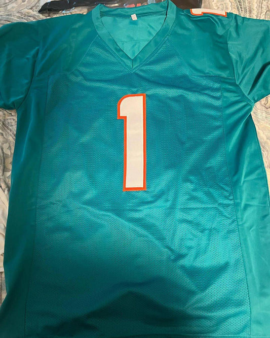 Autographed Tua Tagovailoa Miami Dolphins Jersey