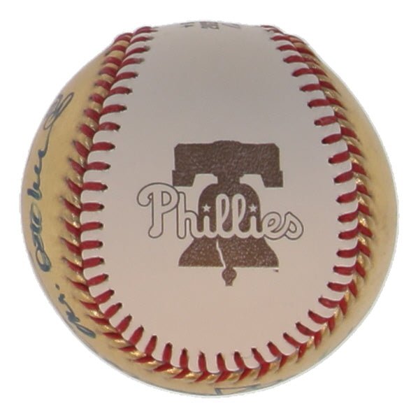 Reggie Jackson Signed 2022 World Series Gold Baseball Inscribed Mr October JSA - Price Is Right Miami