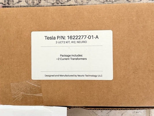 Lot of 2 Tesla Neurio W2 Current Transformer CT Sensors 1622277-01-A