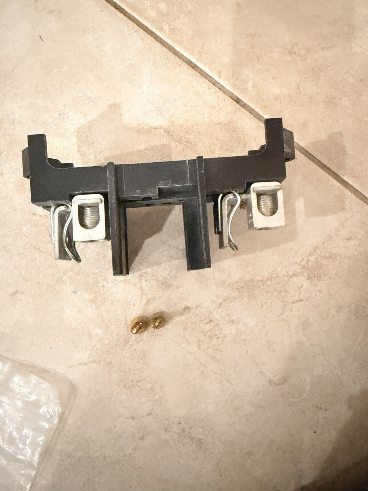 Electric Meter Socket Replacement Block 2 Lugs with Hardware