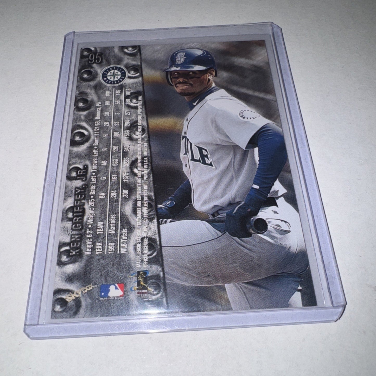 1999 Metal Universe #95 Ken Griffey Jr Baseball Card, Near Mint or Better - photo 2
