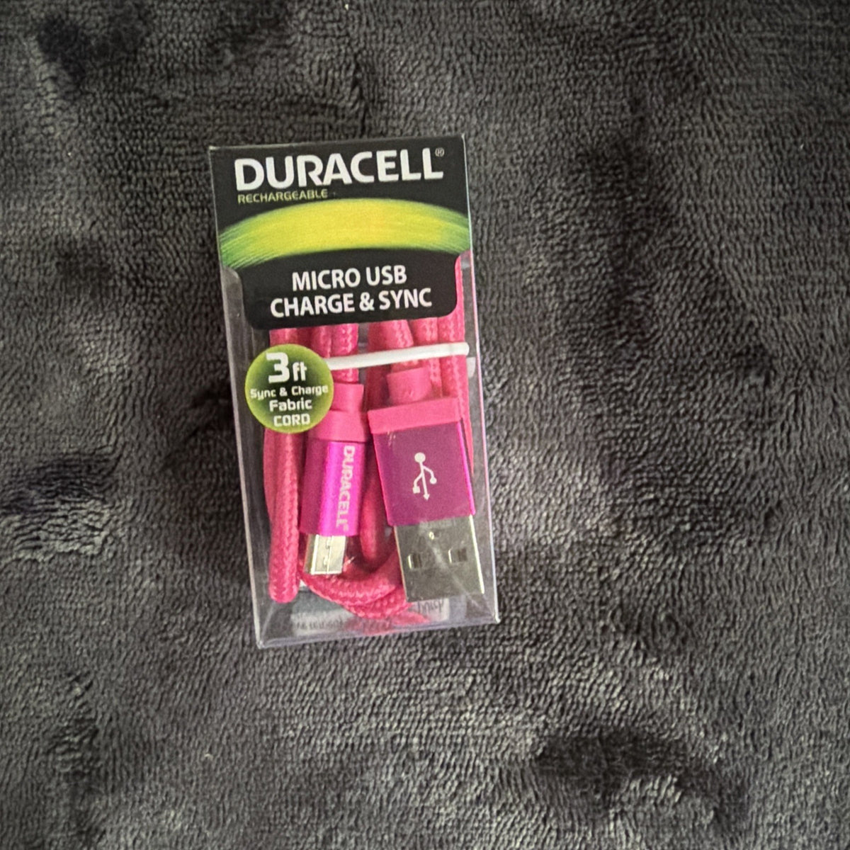 ESI LE2176 3 ft Micro USB Cable, Pink